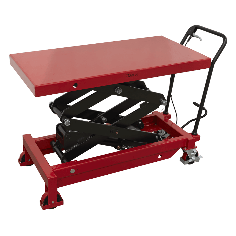 Sealey 700kg Capacity EV Battery Lift/Hydraulic Platform Truck High Lift Model No- EVBT700