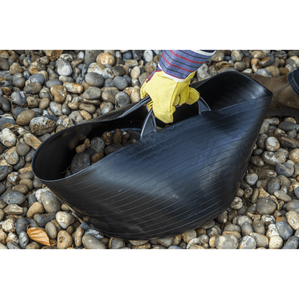 Sealey Heavy-Duty Flexi Tub 30L - Black Model No- SFT30