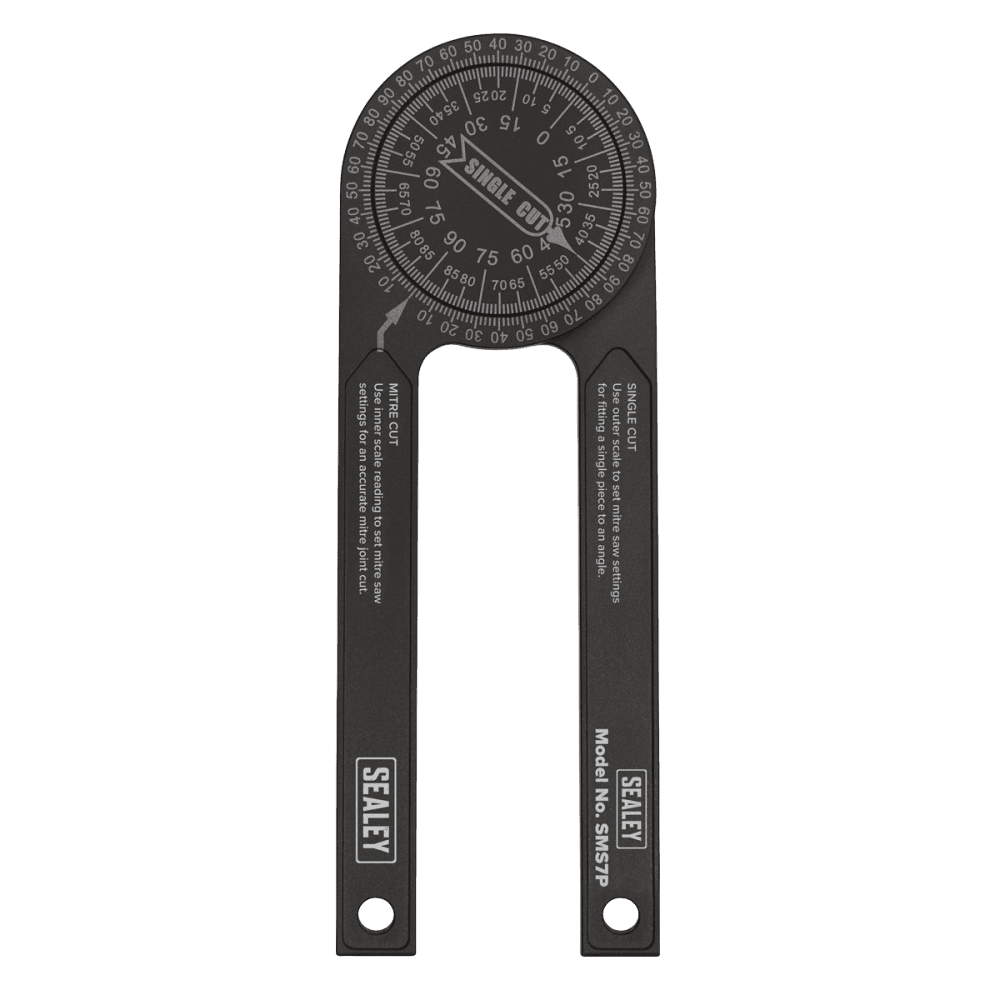 Sealey Mitre Saw Protractor - Aluminium Model No- SMS7P