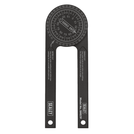 Sealey Mitre Saw Protractor - Aluminium Model No- SMS7P