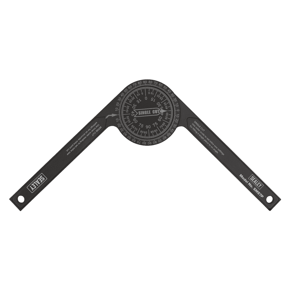 Sealey Mitre Saw Protractor - Aluminium Model No- SMS7P