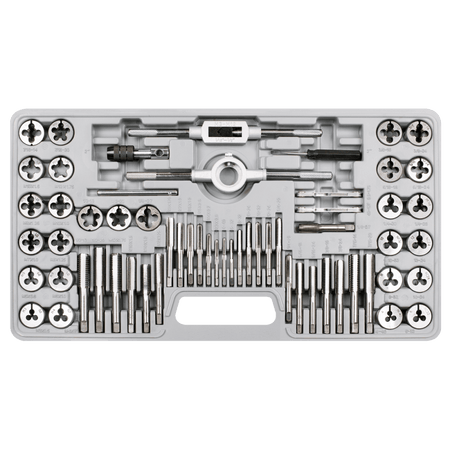 Sealey Tap & Die Set Metric & Imperial 60pc Model No- AK3060