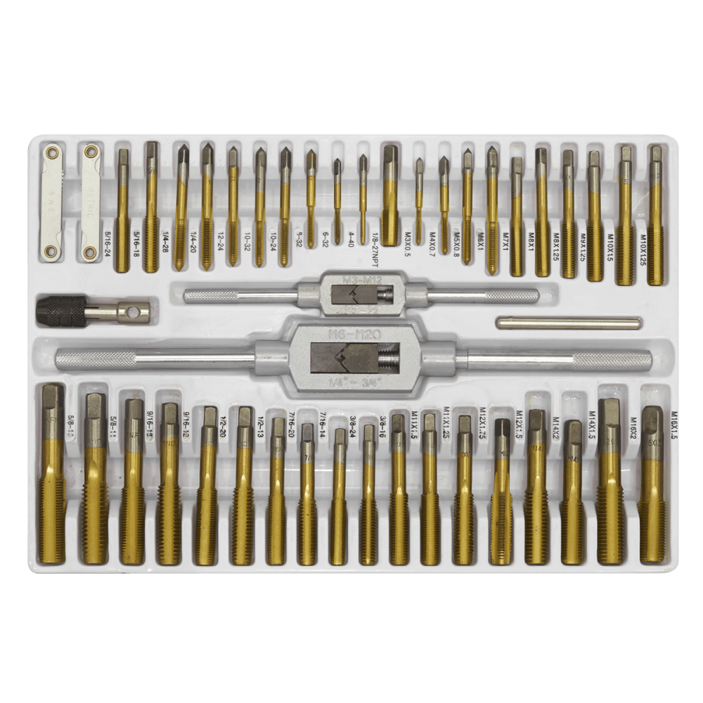 Sealey Tap & Die Set Hexagonal Metric & Imperial 86pc Model No- AK3086HIM