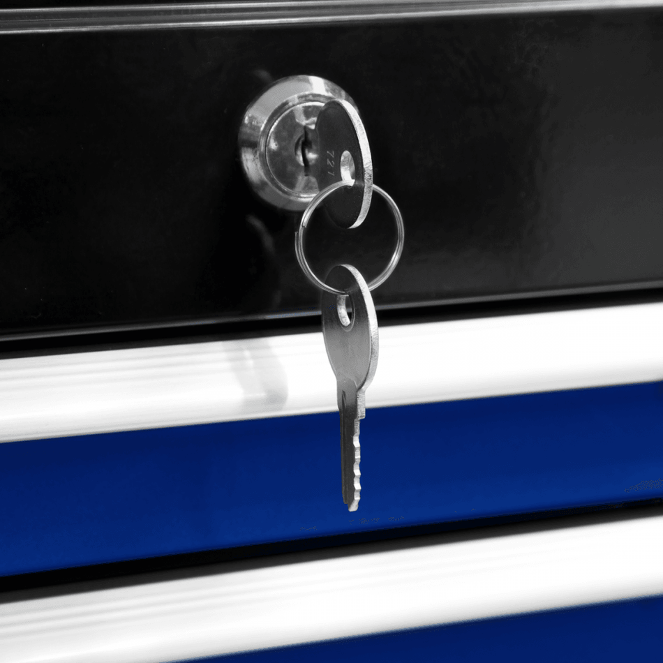 Sealey American PRO® Topchest & Rollcab Combination 6 Drawer - Blue Model No- AP22B