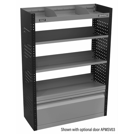 Sealey Modular Slanted Shelf Van Storage Unit 925mm Model No- APMSV02