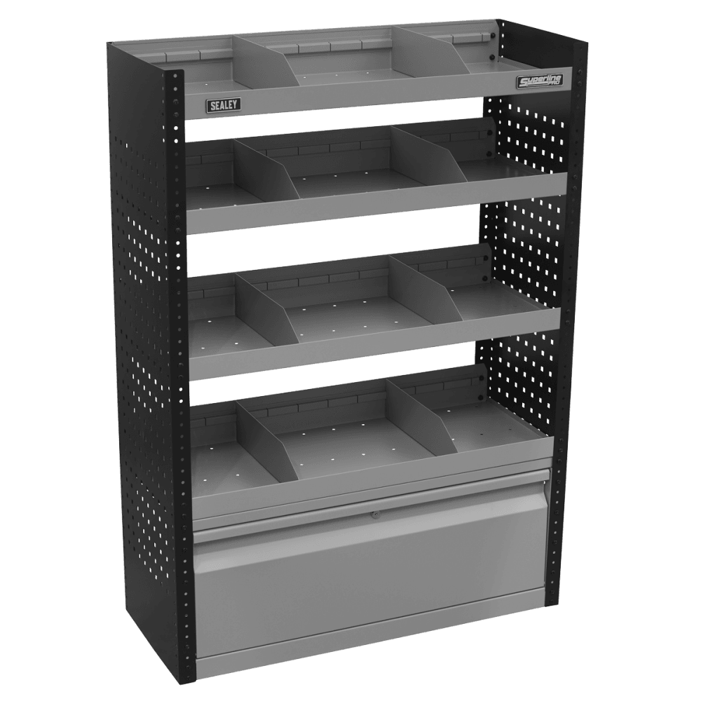 Sealey Modular Flat Shelf Van Storage Unit 925mm Model No- APMSV01