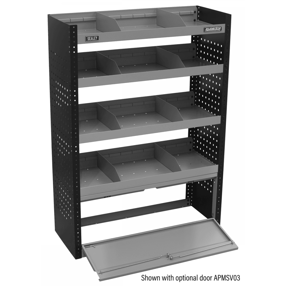 Sealey Modular Flat Shelf Van Storage Unit 925mm Model No- APMSV01