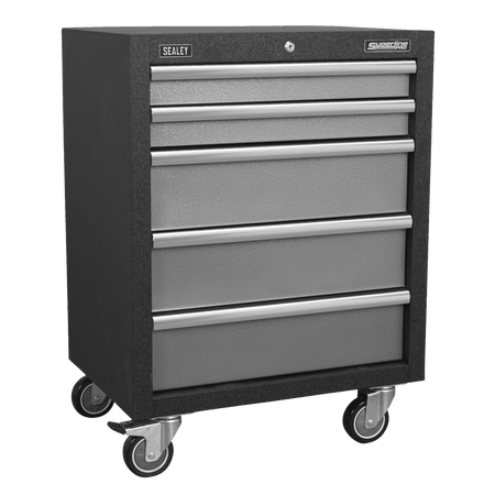 Sealey Superline Pro 4.9m Storage System - Stainless Worktop Model No- APMSSTACK17SS