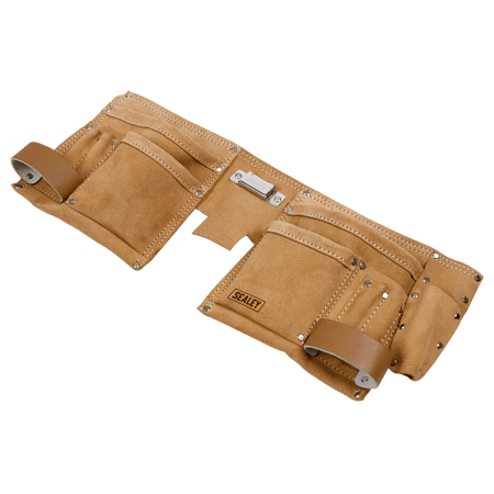 Sealey Double Pouch Leather Tool Belt Model No- STBL01