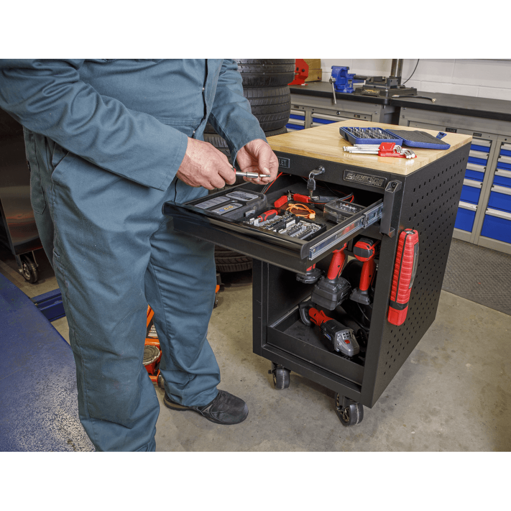 Sealey 8 Power Tool Rack Trolley 450mm Model No- APPTR8
