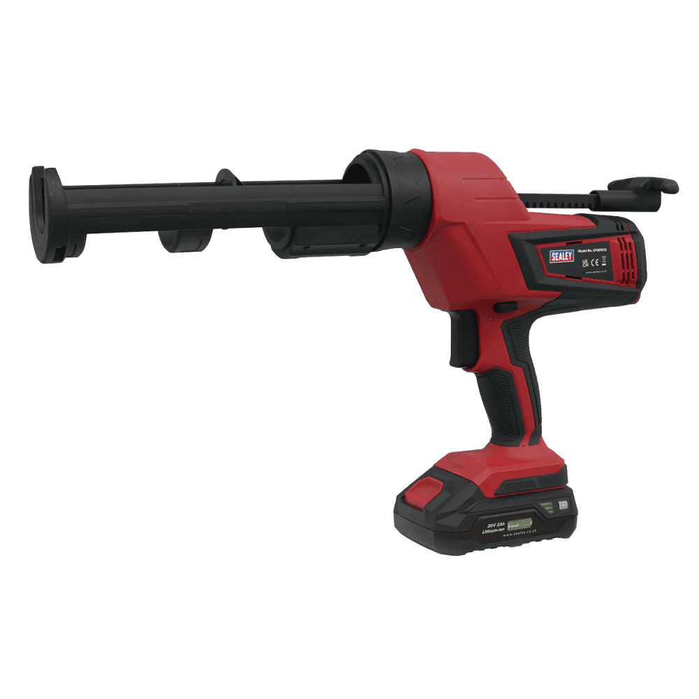 Sealey Cordless Caulking Gun 310ml 20V SV20 Series - Body Only Model No- CP20VCG