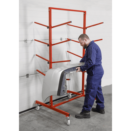 Sealey Bumper Rack Double-Sided 4-Level Model No-RE55