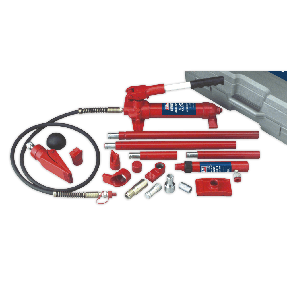 Sealey Hydraulic Body Repair Kit 4tonne SuperSnap Type Model No-RE83/4