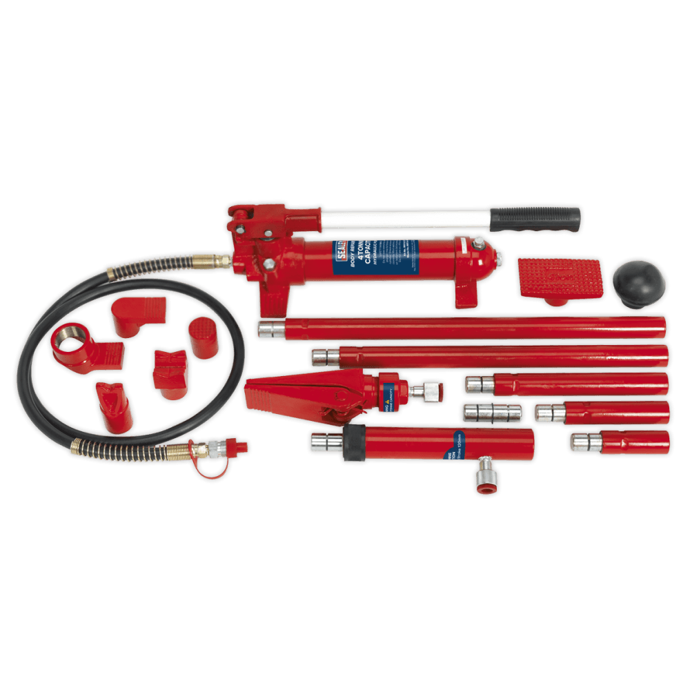 Sealey Hydraulic Body Repair Kit 4tonne Snap Type Model No-RE97/4