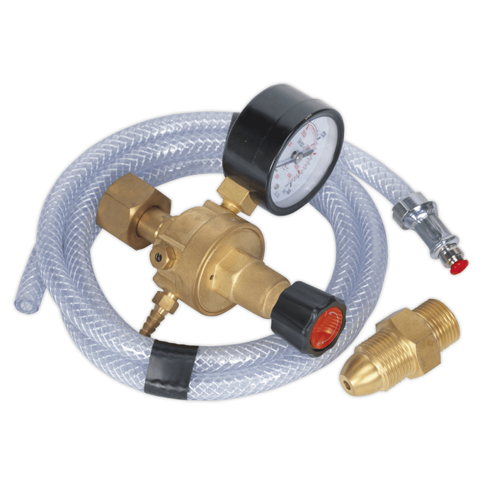 Sealey MIG Gas Regulator Kit 1 Gauge Regulator Industrial Model No-REG/KIT/MO