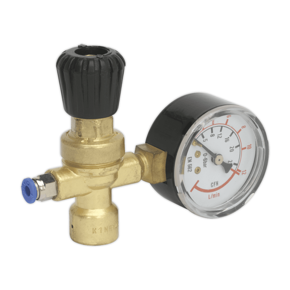 Sealey MIG Gas Regulator Disposable Cylinder 1 Gauge Model No-REG/MMG