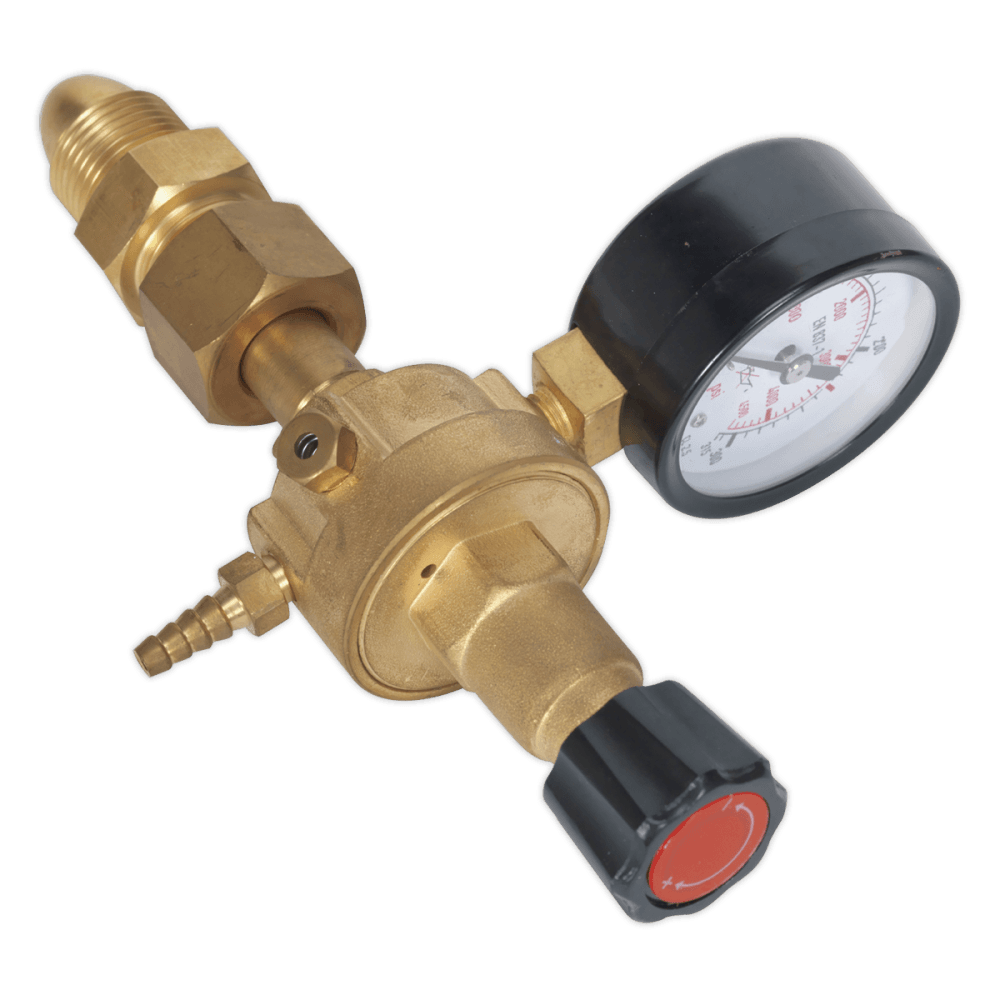 Sealey MIG Gas Regulator 1 Gauge Industrial Model No-REG/MO