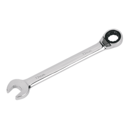 Sealey Reversible Ratchet Combination Spanner 17mm Model No-RRCW17