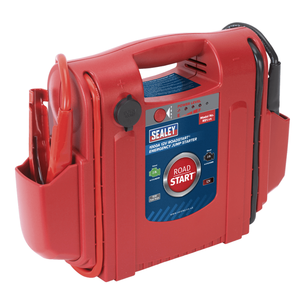 Sealey RoadStart Â¶Ã· Emergency Power Pack 12V 1000 Peak Amps Model No-RS1