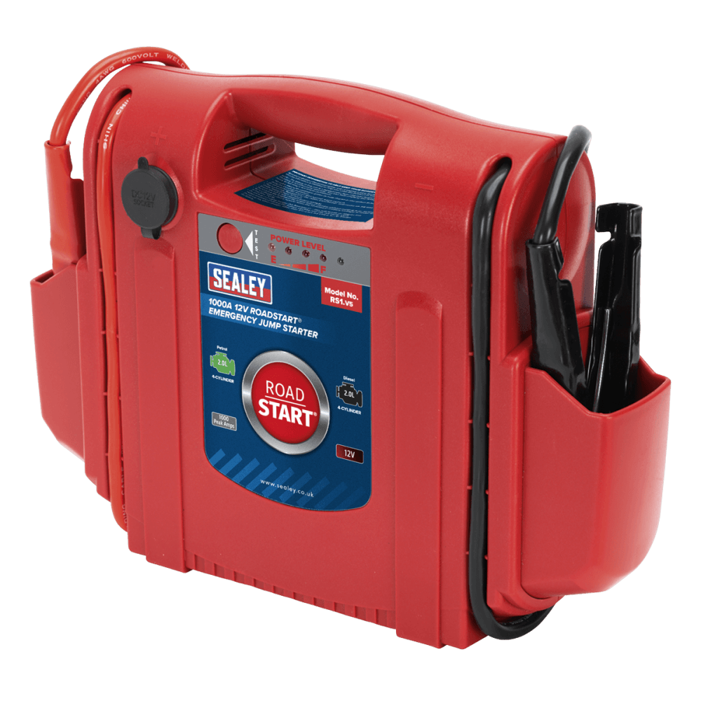 Sealey RoadStart Â¶Ã· Emergency Power Pack 12V 1000 Peak Amps Model No-RS1