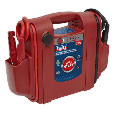 Sealey RoadStart Emergency Power Pack 12V 1600 Peak Amps Model No-RS102