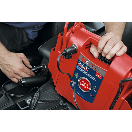 Sealey RoadStart Emergency Power Pack 12V 1600 Peak Amps Model No-RS102
