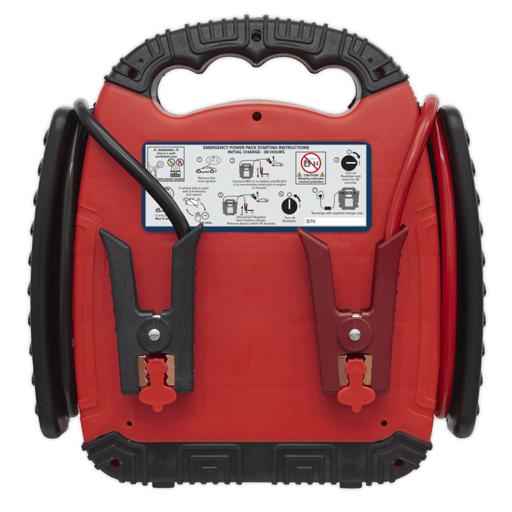 Sealey RoadStart Â¶Ã· Emergency Power Pack 12V 900 Peak Amps Model No-RS131