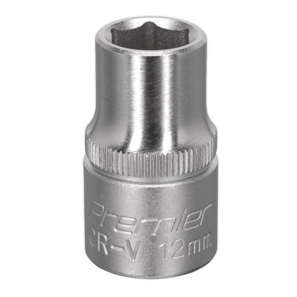 Sealey WallDrive Socket 12mm 1/2"Sq Drive Model No-S1212