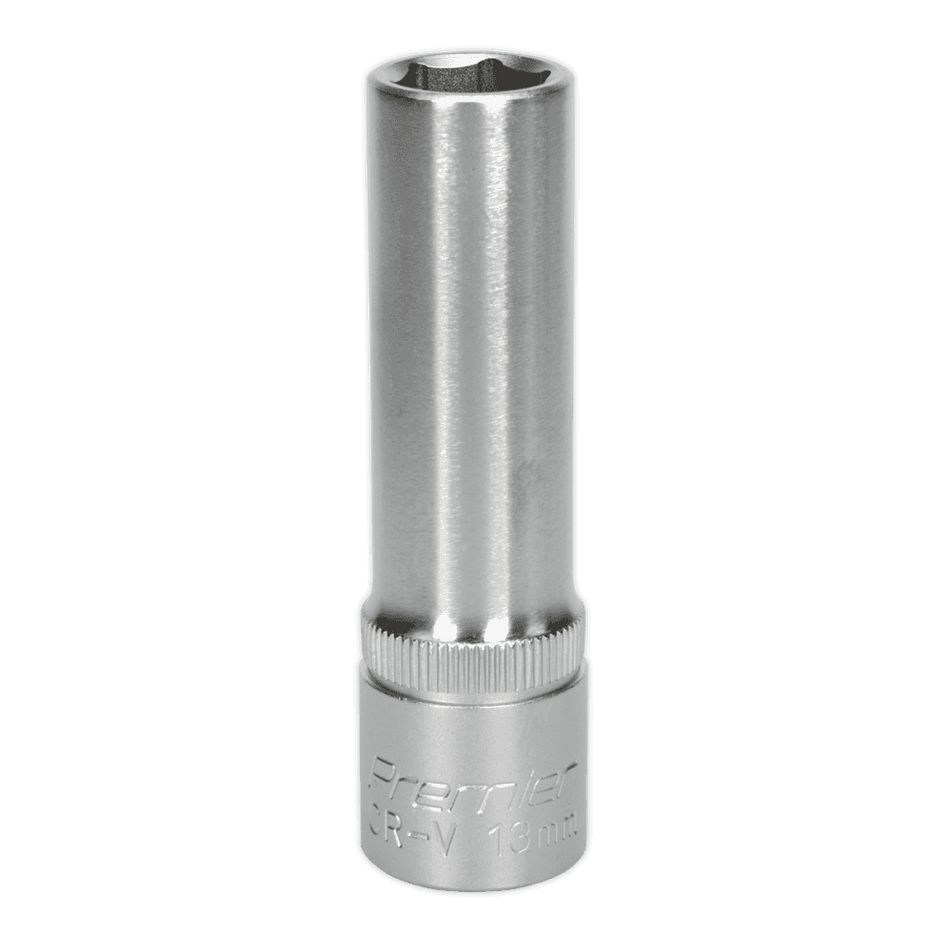 Sealey WallDrive Socket 13mm Deep 1/2"Sq Drive Model No-S1213D