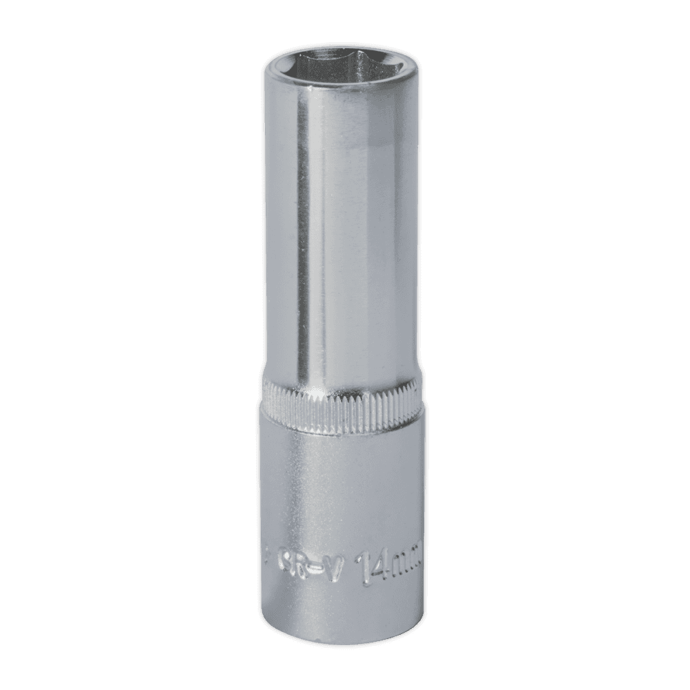 Sealey WallDrive Socket 14mm Deep 1/2"Sq Drive Model No-S1214D