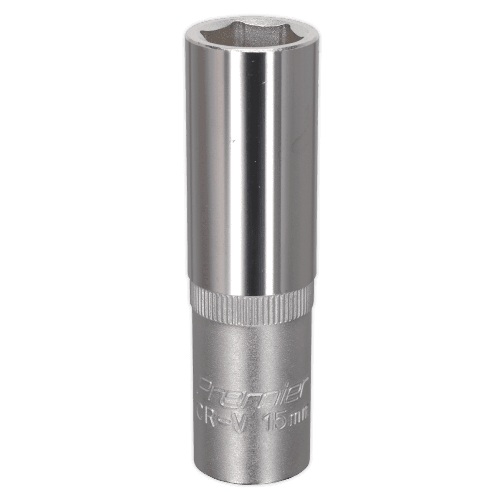 Sealey WallDrive Socket 15mm Deep 1/2"Sq Drive Model No-S1215D