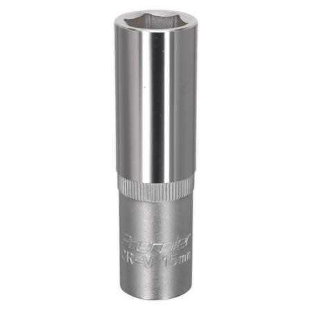 Sealey WallDrive Socket 15mm Deep 1/2"Sq Drive Model No-S1215D