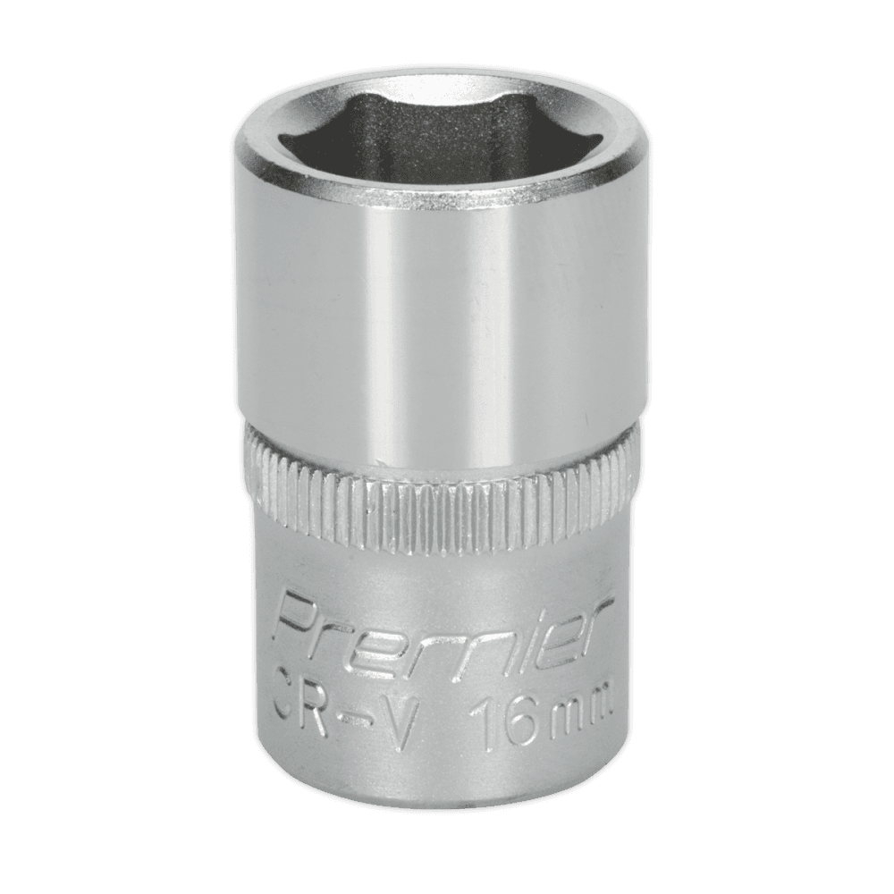 Sealey WallDrive Socket 16mm 1/2"Sq Drive Model No-S1216