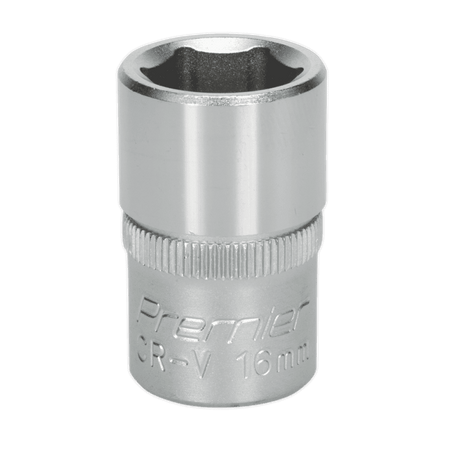 Sealey WallDrive Socket 16mm 1/2"Sq Drive Model No-S1216