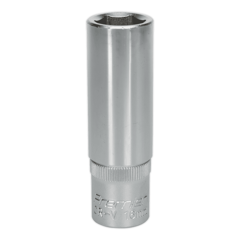 Sealey WallDrive Socket 16mm Deep 1/2"Sq Drive Model No-S1216D