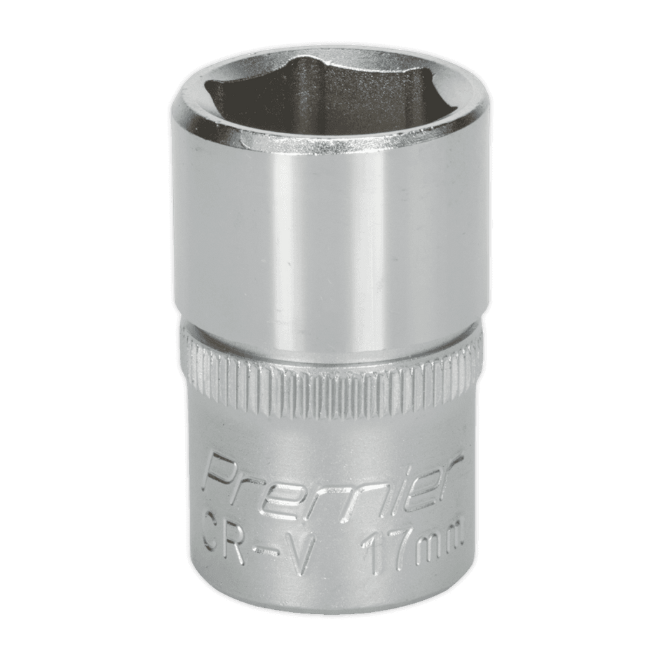 Sealey WallDrive Socket 17mm 1/2"Sq Drive Model No-S1217
