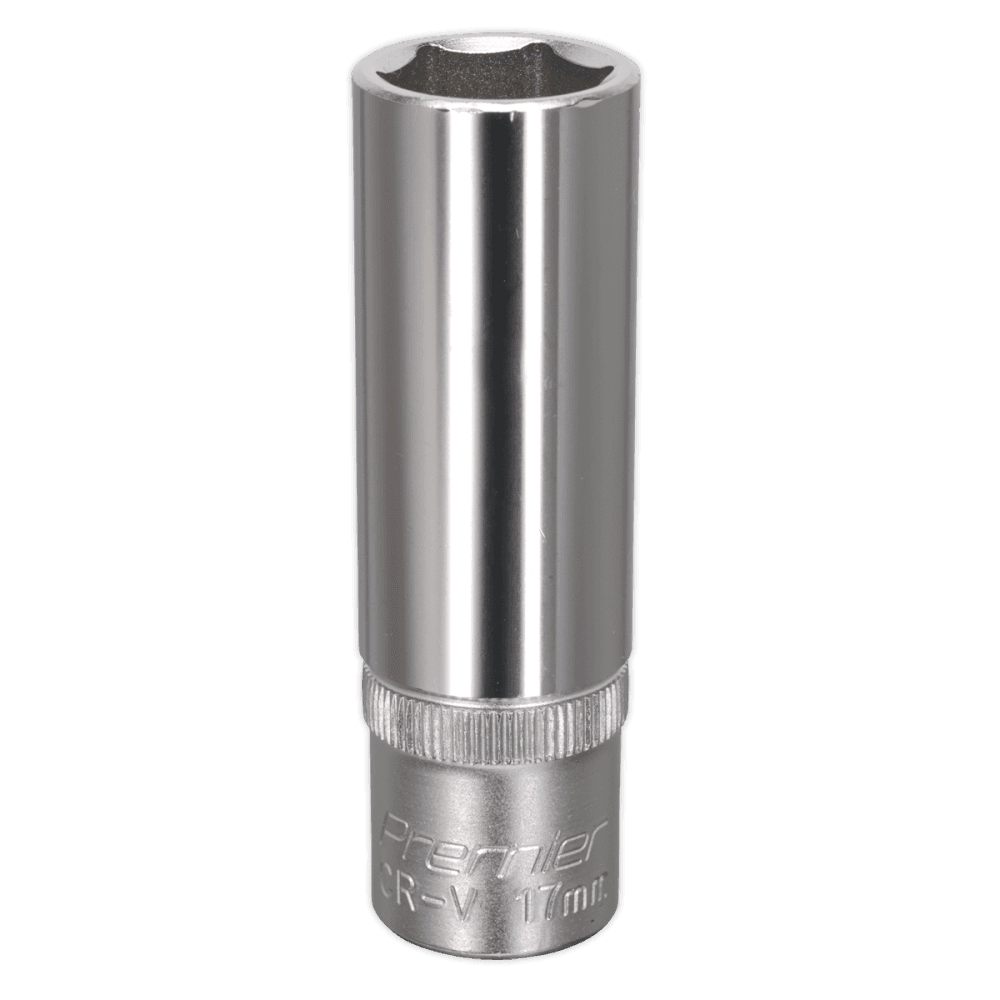 Sealey WallDrive Socket 17mm Deep 1/2"Sq Drive Model No-S1217D
