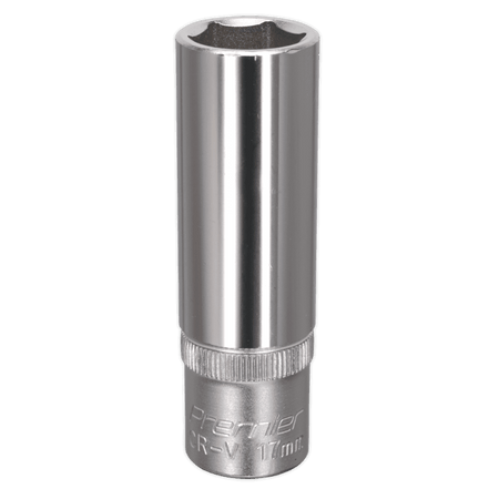 Sealey WallDrive Socket 17mm Deep 1/2"Sq Drive Model No-S1217D