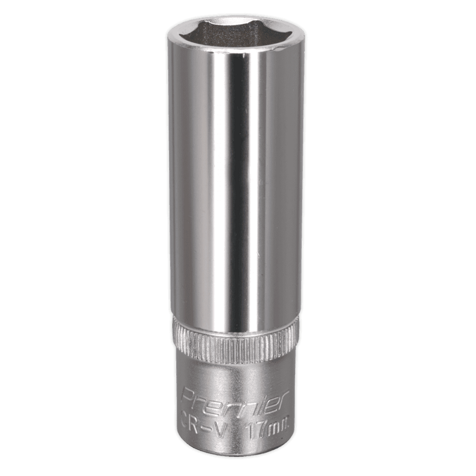Sealey WallDrive Socket 17mm Deep 1/2"Sq Drive Model No-S1217D