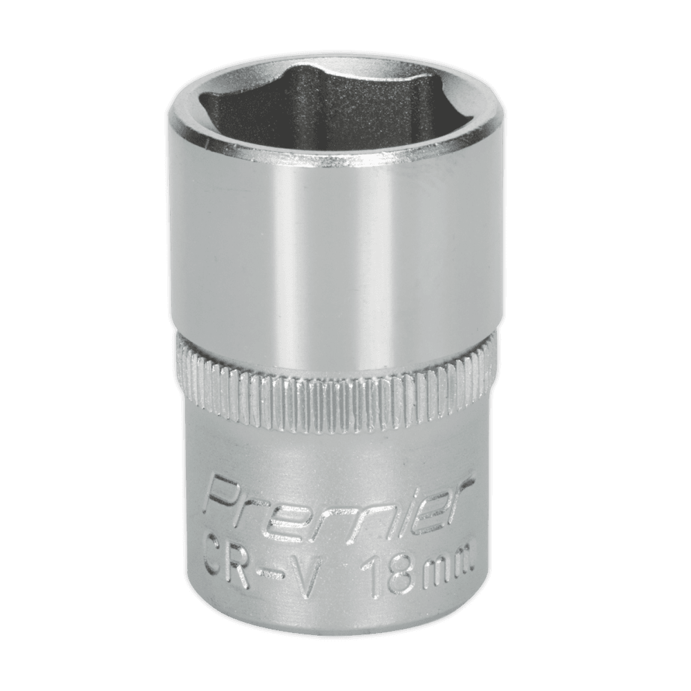 Sealey WallDrive Socket 18mm 1/2"Sq Drive Model No-S1218