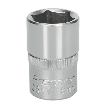 Sealey WallDrive Socket 18mm 1/2"Sq Drive Model No-S1218