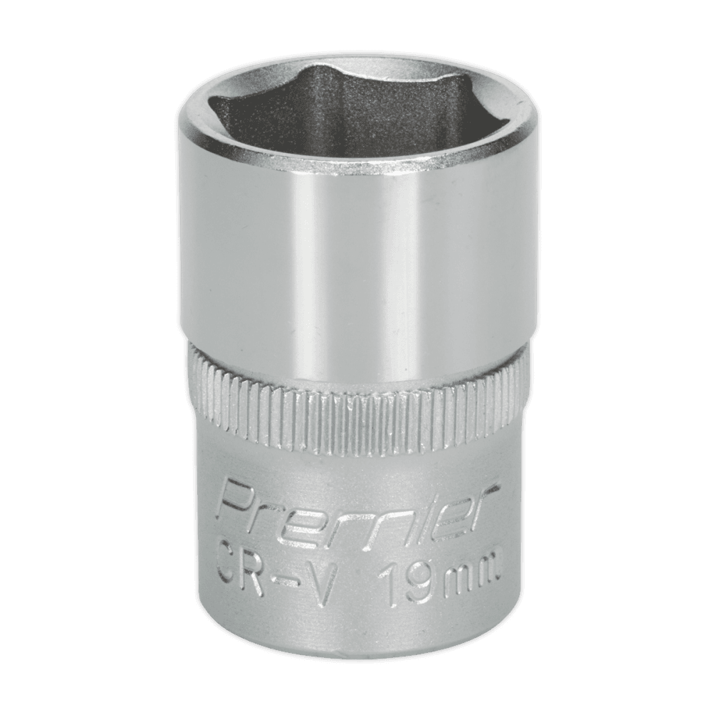 Sealey WallDrive Socket 19mm 1/2"Sq Drive Model No-S1219