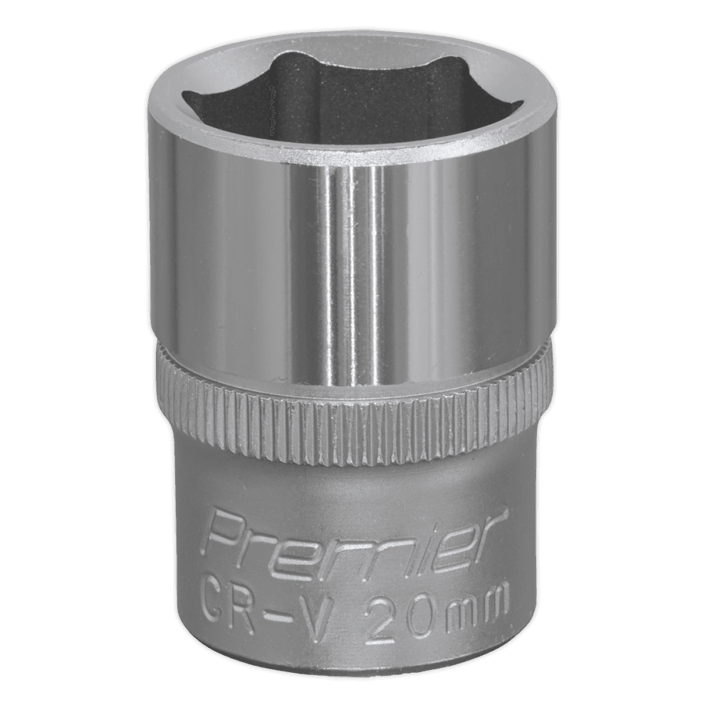 Sealey WallDrive Socket 20mm 1/2"Sq Drive Model No-S1220