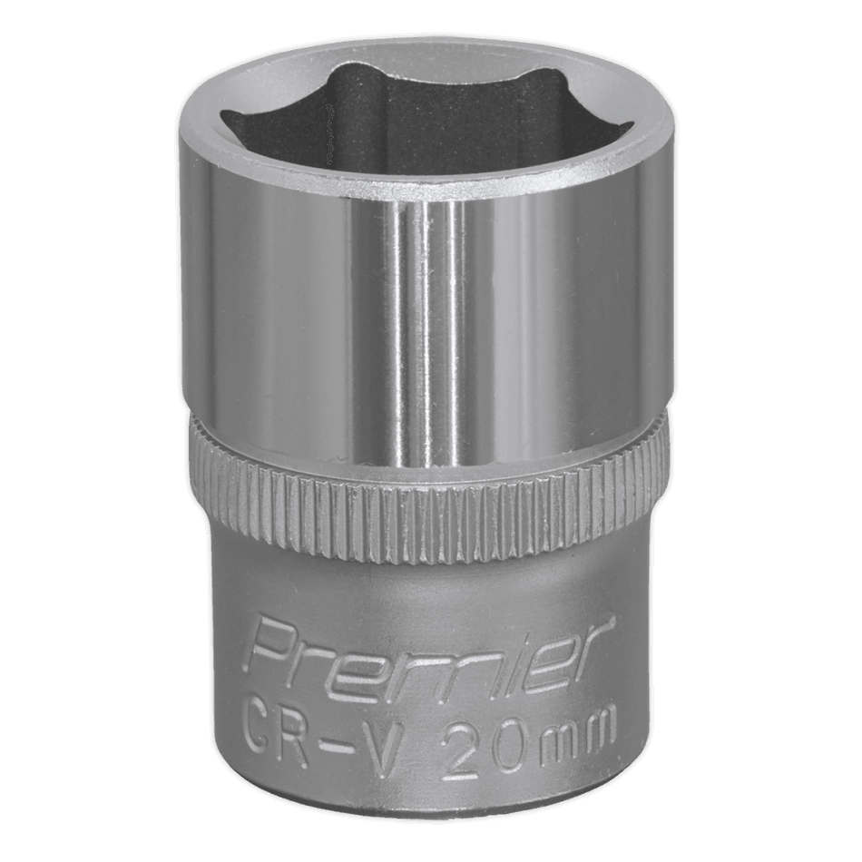 Sealey WallDrive Socket 20mm 1/2"Sq Drive Model No-S1220