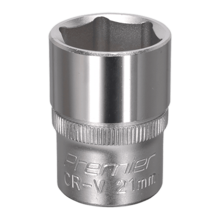 Sealey WallDrive Socket 21mm 1/2"Sq Drive Model No-S1221