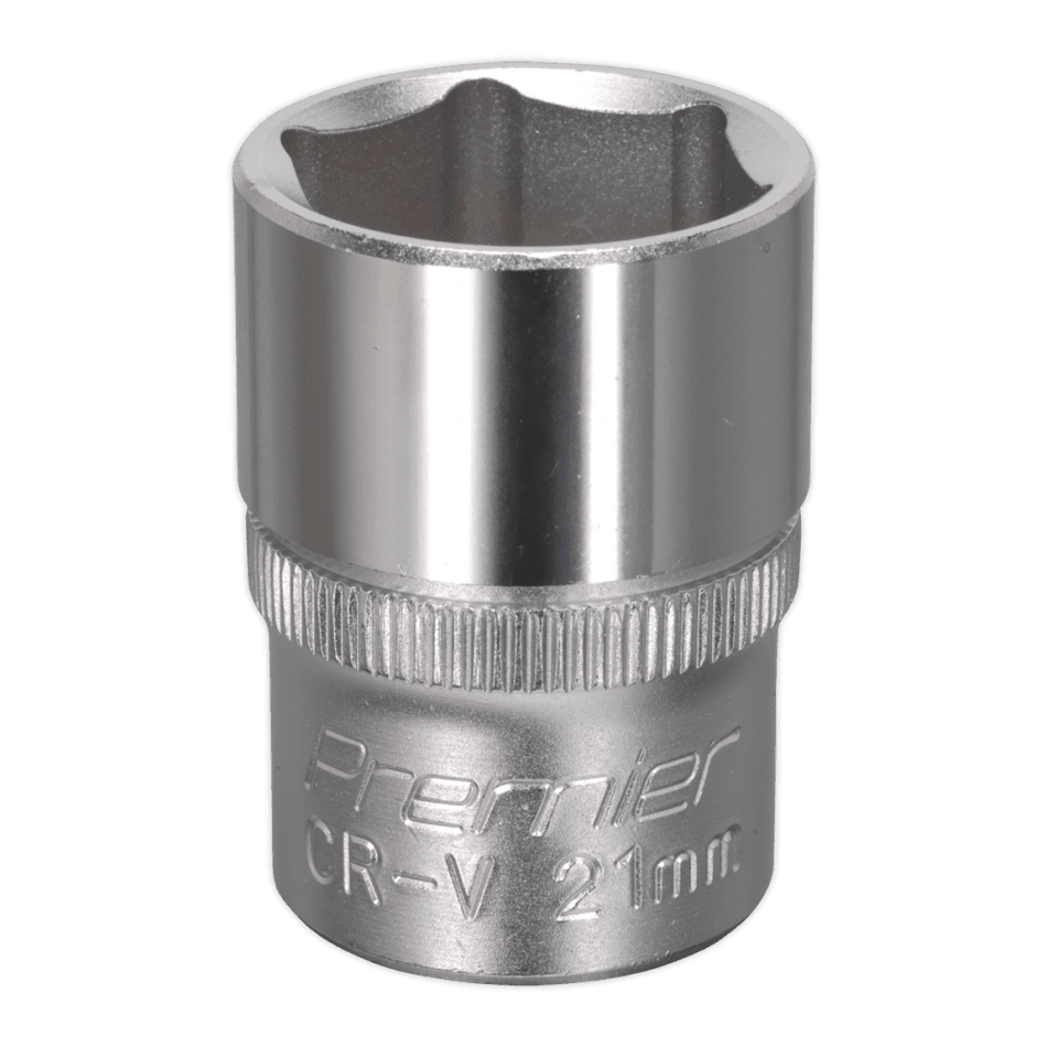 Sealey WallDrive Socket 21mm 1/2"Sq Drive Model No-S1221