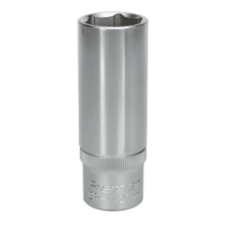 Sealey WallDrive Socket 21mm Deep 1/2"Sq Drive Model No-S1221D