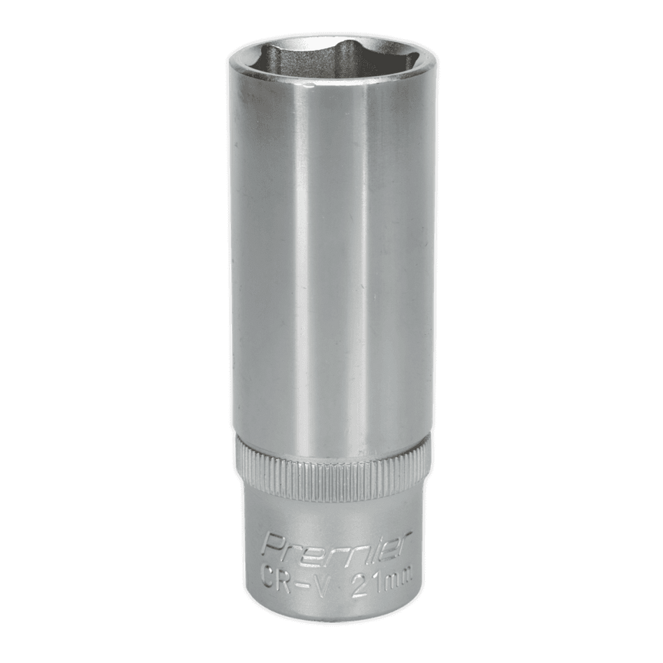 Sealey WallDrive Socket 21mm Deep 1/2"Sq Drive Model No-S1221D