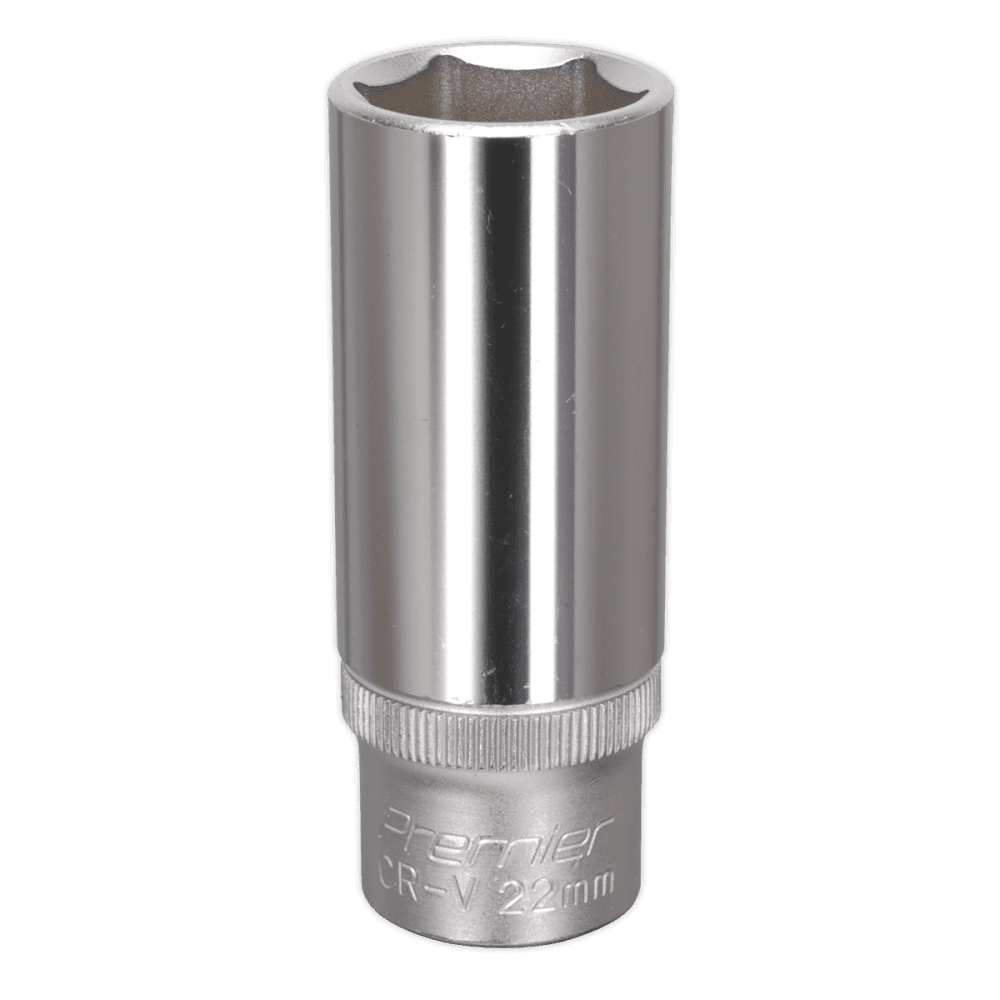 Sealey WallDrive Socket 22mm Deep 1/2"Sq Drive Model No-S1222D