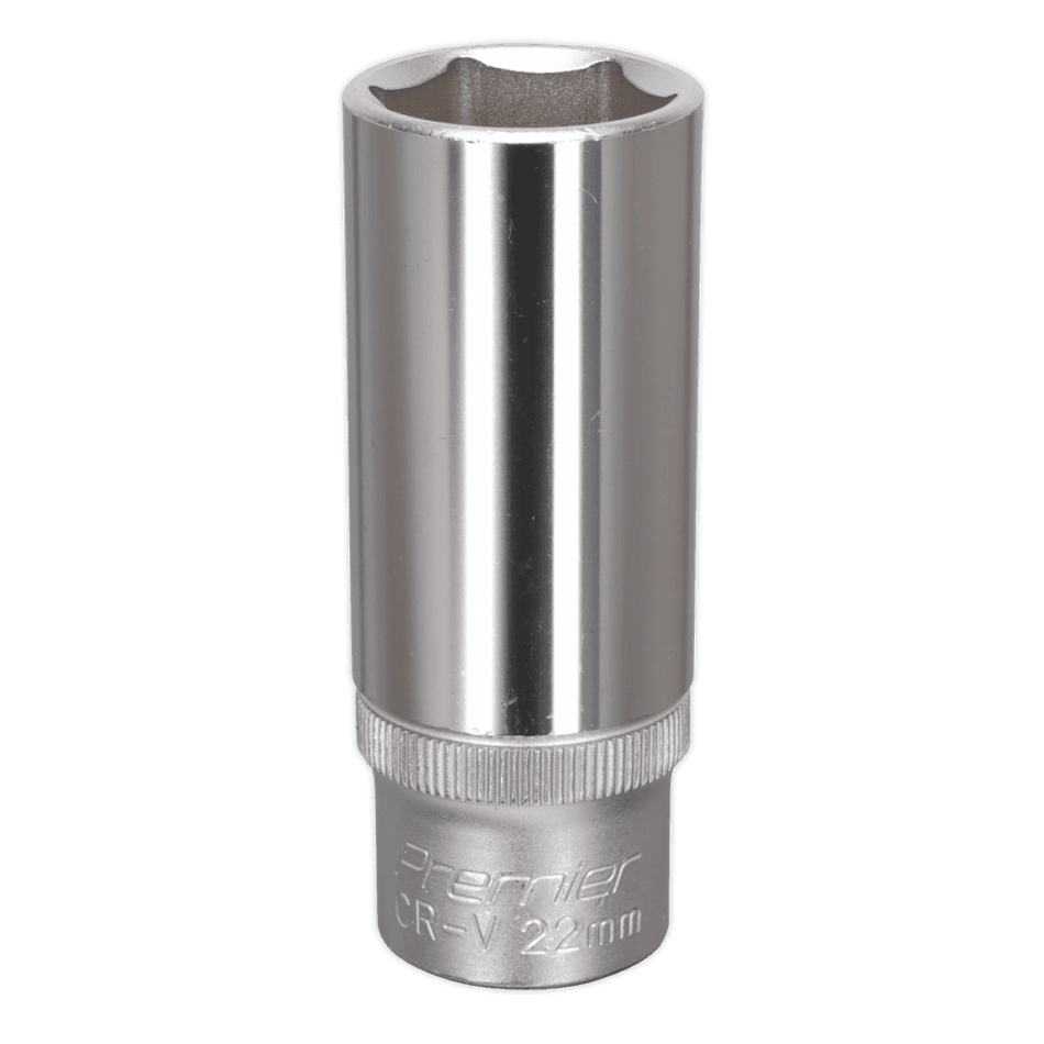 Sealey WallDrive Socket 22mm Deep 1/2"Sq Drive Model No-S1222D